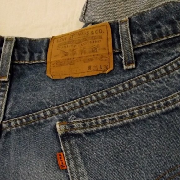 LEVIS Straight Leg Mens Jeans Shorts - Picture 5 of 8